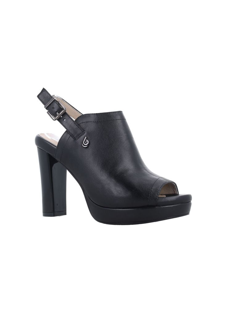 Bocorocco D. Liliana 27 Nero - Sepatu Heels Chunky Big Wanita - Halal & Nyaman