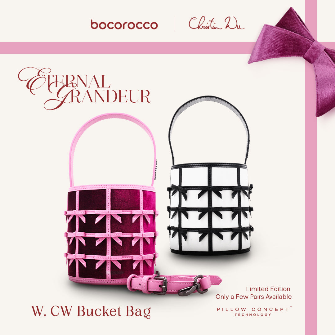 Bocorocco x Christin Wu W. CW Bag - Shoulder Sling Bucket Bow
