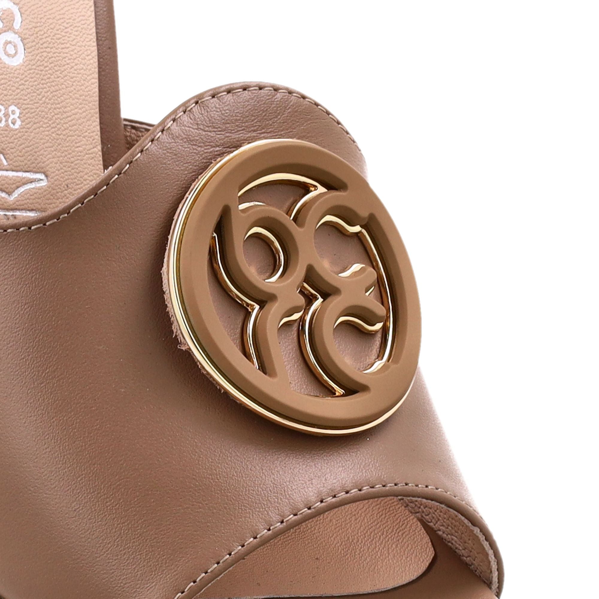 Bocorocco D. Liliana 30 Noce- Heel Suede Heel Pesta