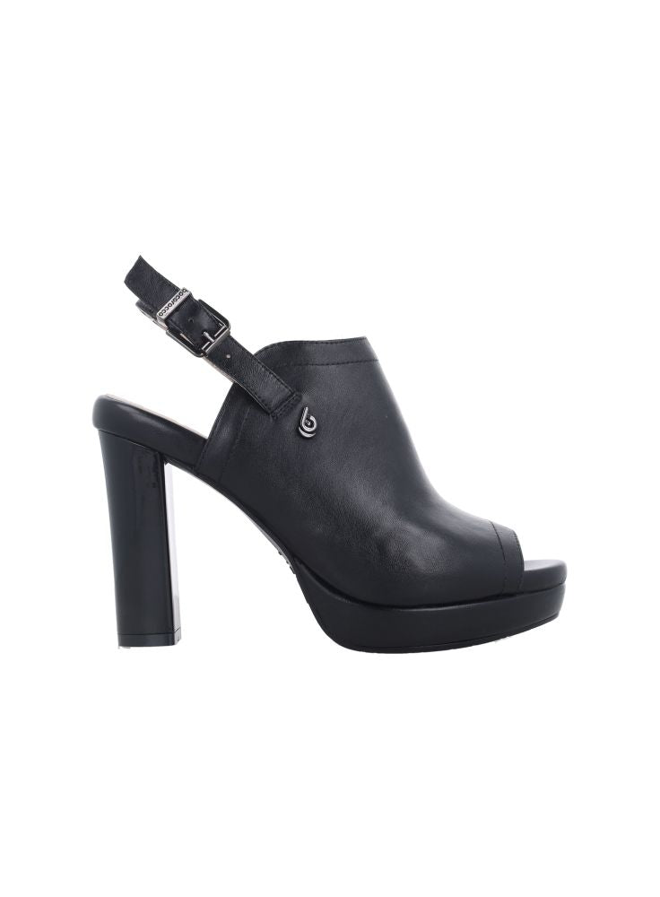 Bocorocco D. Liliana 27 Nero - Sepatu Heels Chunky Big Wanita - Halal & Nyaman