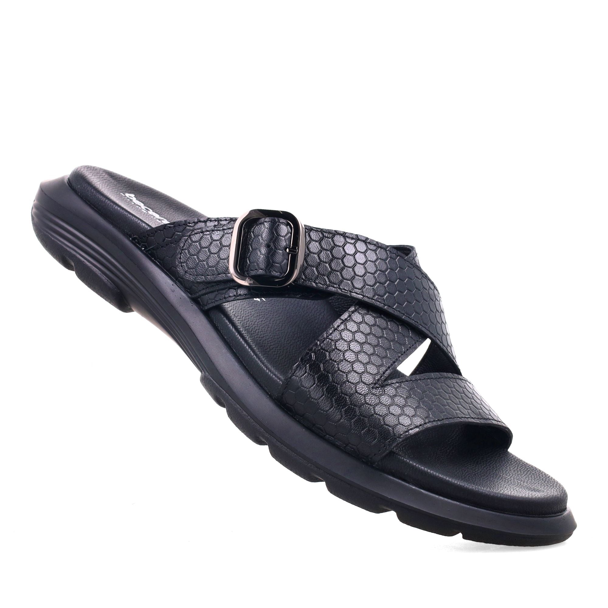 Bocorocco Ux. Marco 51 Nero - Sandal Pria