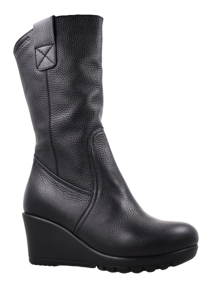 Bocorocco D. Bologna 04 Nero Opaco - Boot Kulit Asli