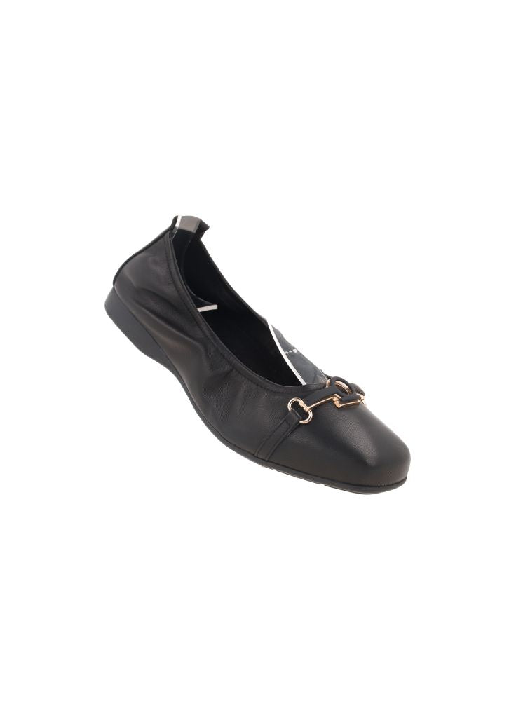 Bocorocco D. Tuscany 20 Nero - Flatshoes Kulit Domba Asli