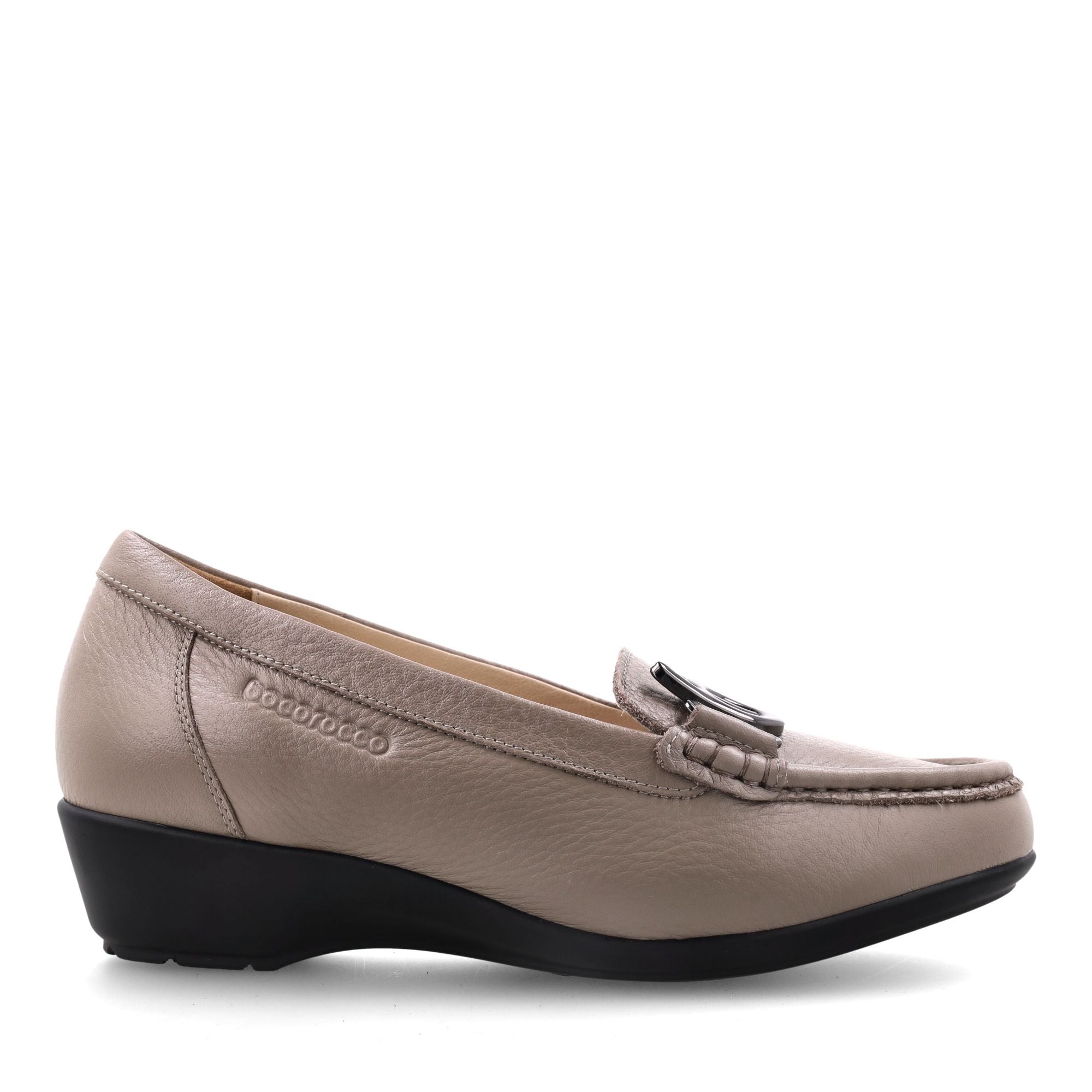 D. Arabela 38 taupe - Wedges Wanita