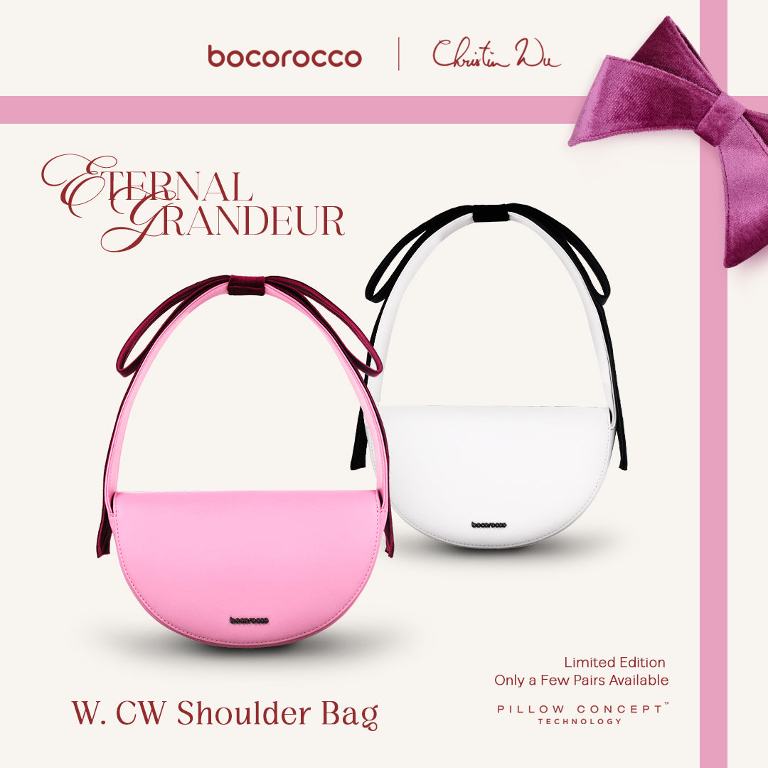 Bocorocco x Christin Wu W. CW Bag - Shoulder Sling Bucket Bow