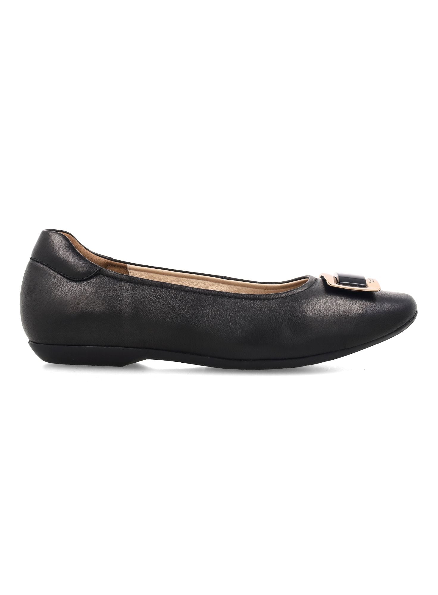 Bocorocco D. Luciana 167 Nero - Flatshoes Kulit