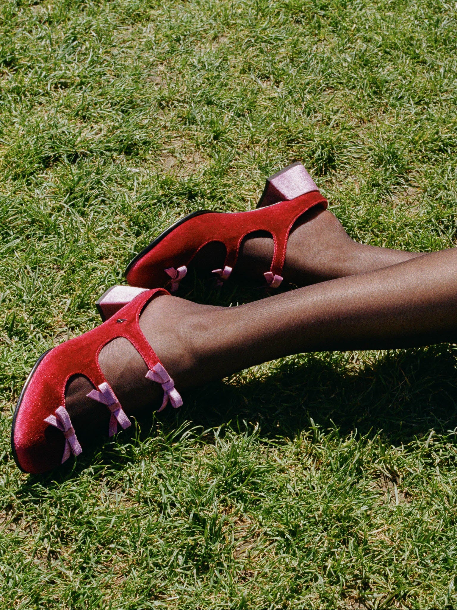 Bocorocco x Christin Wu D. Sofia 08 108 - Sepatu Velvet (108) Leather (08) Mules Round Toe Pita Wanita - Nyaman & Halal