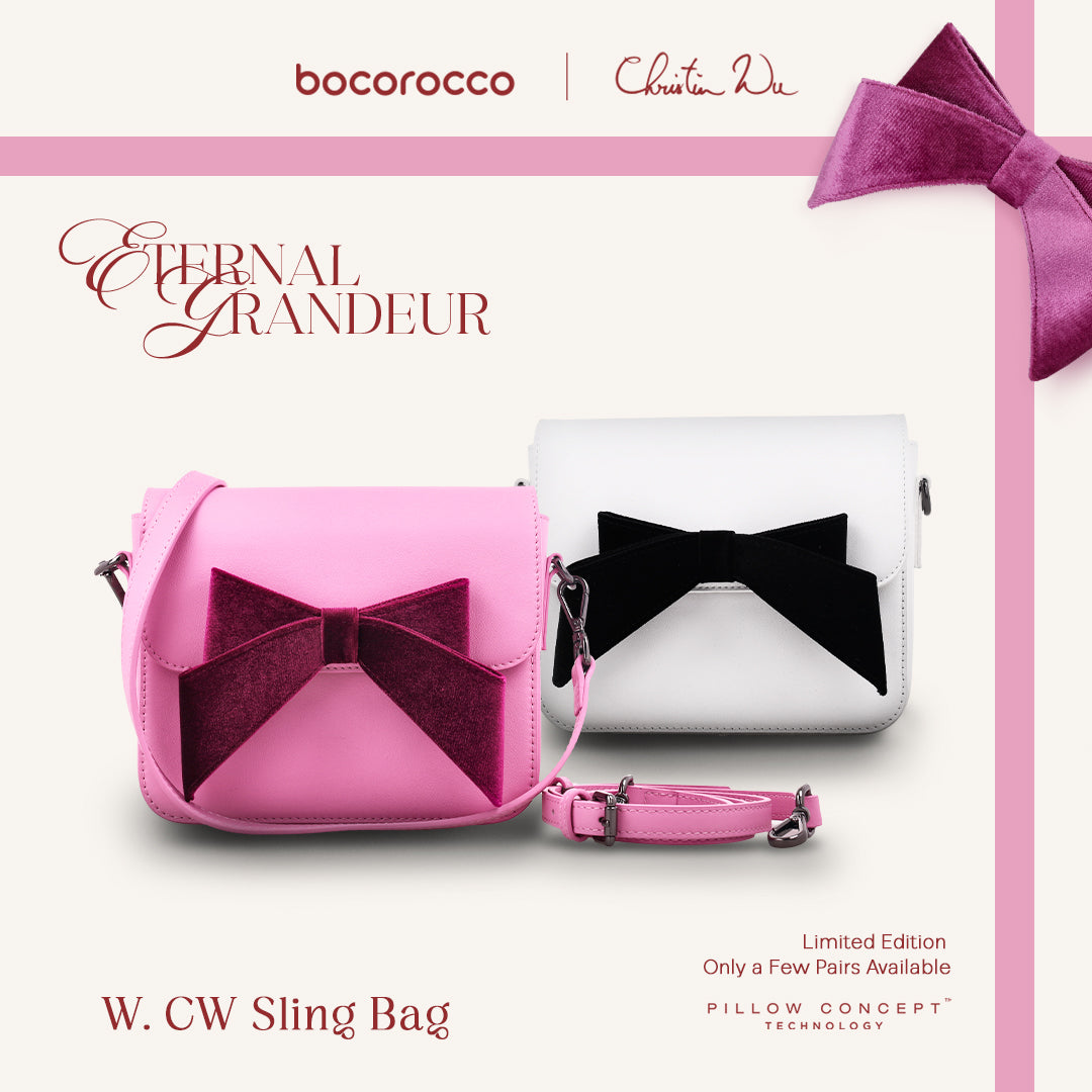 Bocorocco x Christin Wu W. CW Bag - Shoulder Sling Bucket Bow