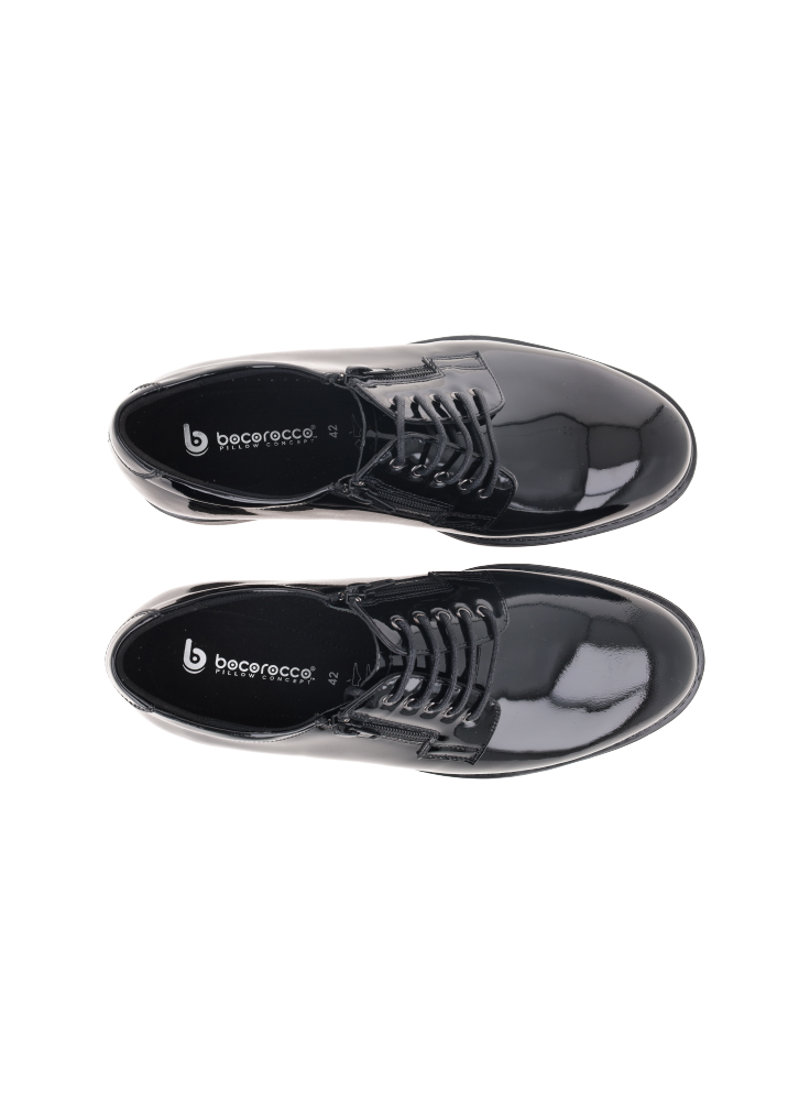 Bocorocco U. Malpensa 110A Nero - Sepatu Pria