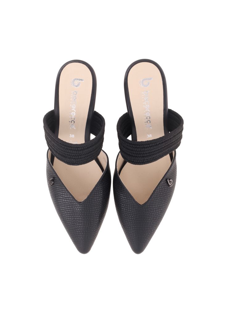 Bocorocco D. Chiara 15 nero Size 37- Sepatu Heel Wanita