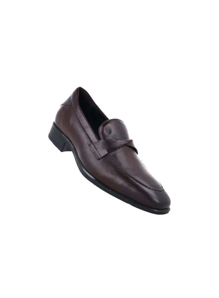 Bocorocco U. Stefano 48 Testa Di Moro - Sepatu Pantofel Pria Formal - Nyaman & Halal "