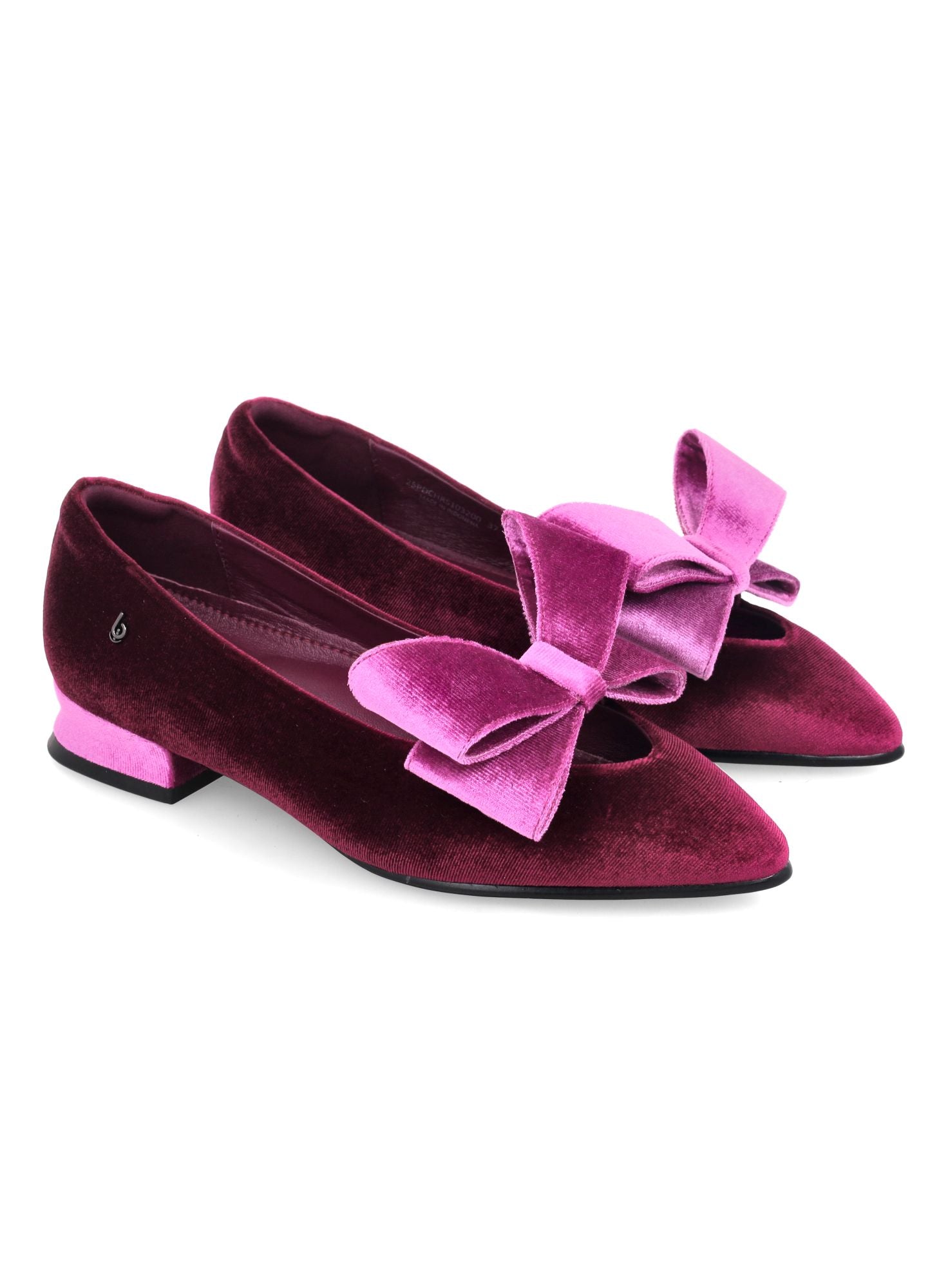 Bocorocco x Christin Wu D. Christina 03 & 103 - Sepatu Velvet (103) Leather (03) Toe Pump Shoes Pita - Nyaman & Halal
