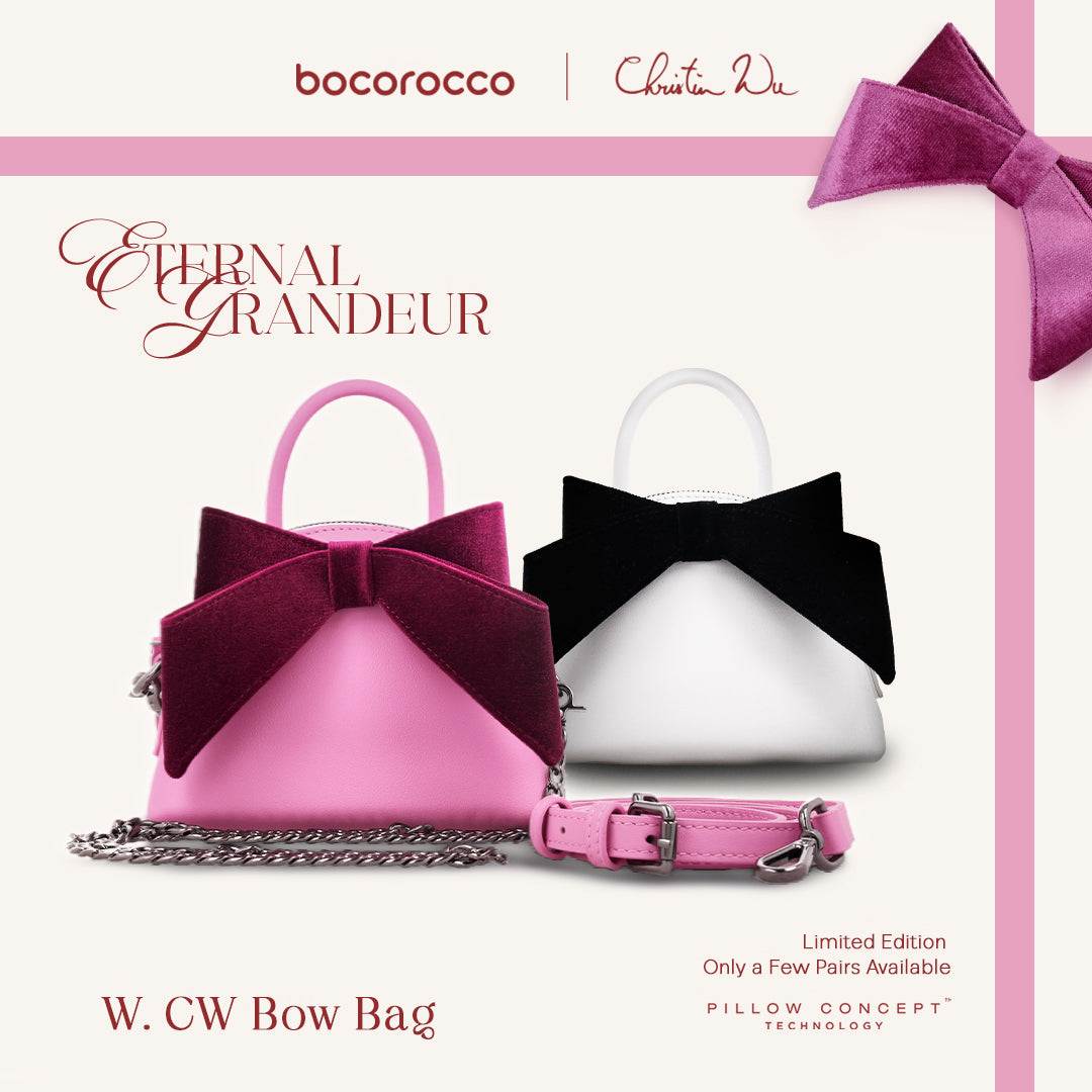 Bocorocco x Christin Wu W. CW Bag - Shoulder Sling Bucket Bow