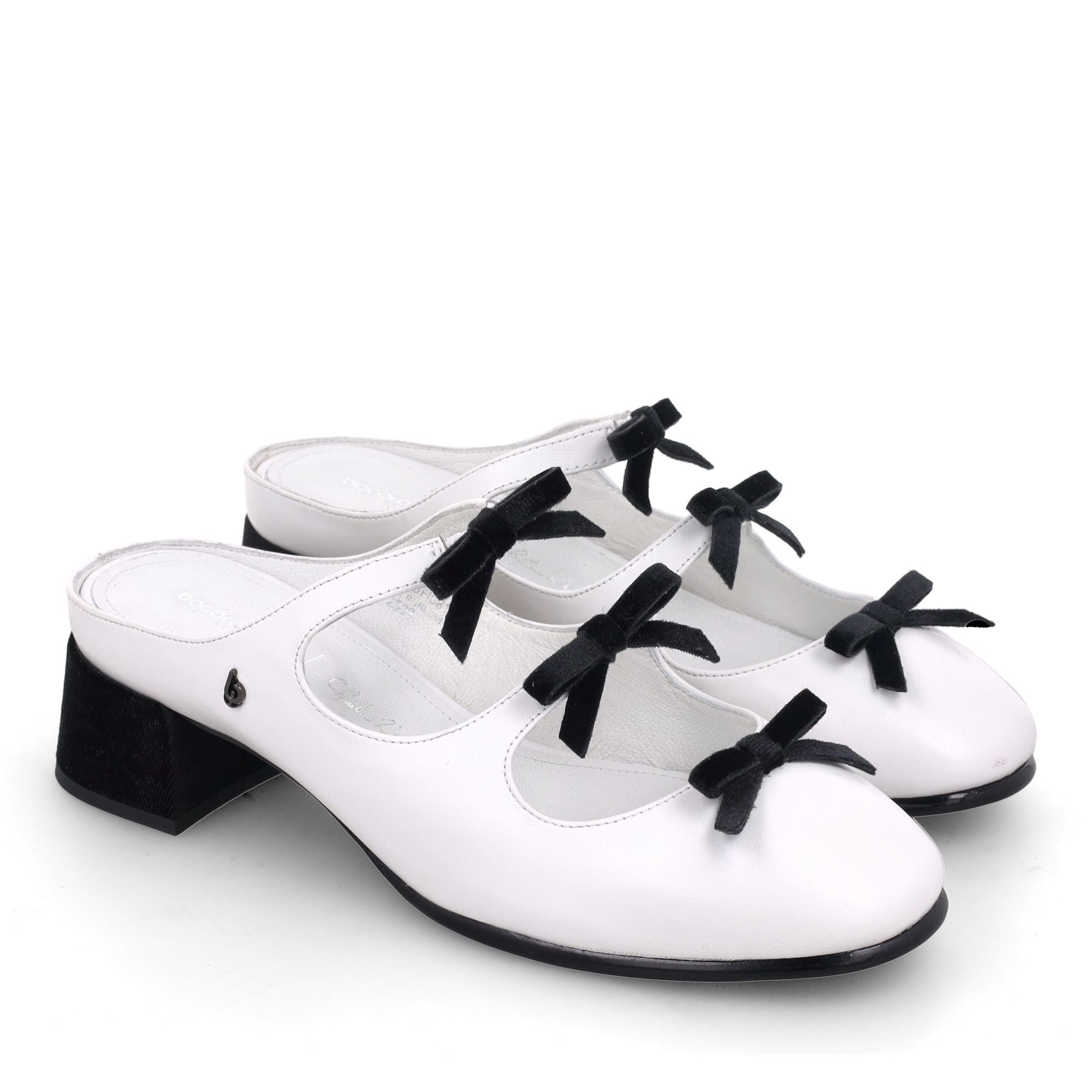 Bocorocco x Christin Wu D. Sofia 08 108 - Sepatu Velvet (108) Leather (08) Mules Round Toe Pita Wanita - Nyaman & Halal