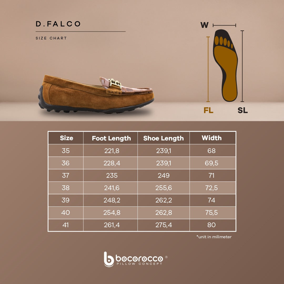 D. Falco 33 Nero opaco - Loafer Wanita Kulit