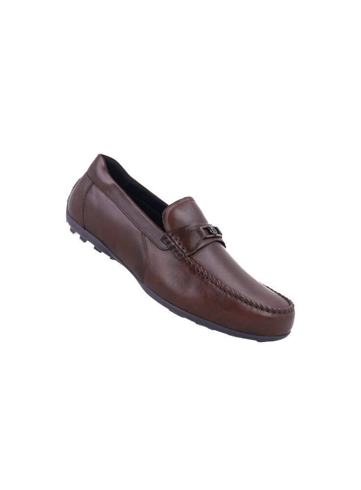 Bocorocco U. Falco Cal 223 Testa Di Moro  - Sepatu Loafers Pria Kulit Daily Casual Formal - Halal & Nyaman