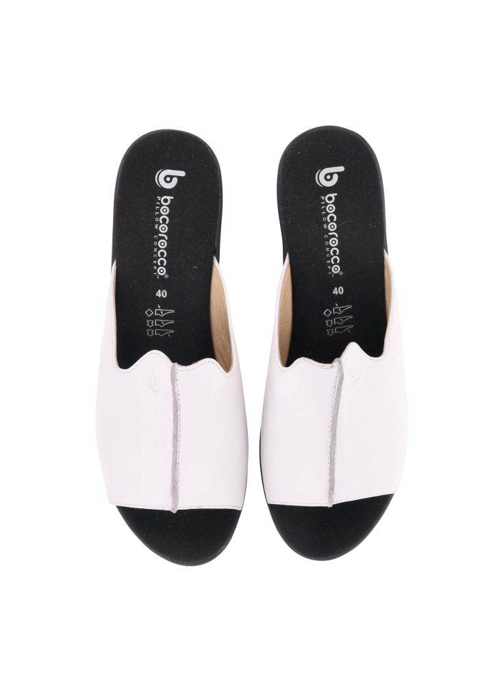D. MARCELLA 02 BIANCO - SEPATU SANDAL WEDGES WANITA CASUAL - NYAMAN & HALAL
