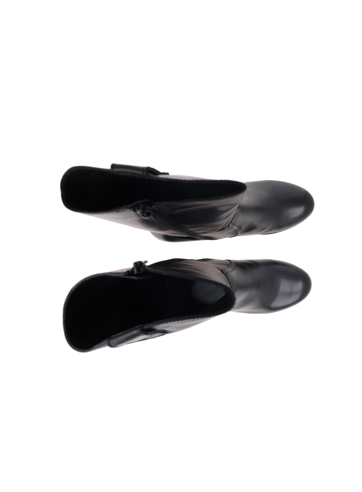 Bocorocco D. Bologna 04 Nero - Boot Kulit Asli