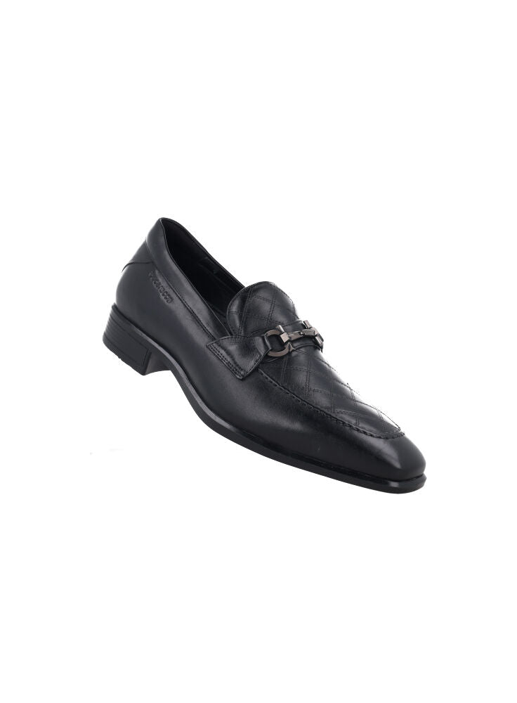 U. STEFANO 46 NERO - SEPATU PANTOFEL PRIA FORMAL - NYAMAN & HALAL