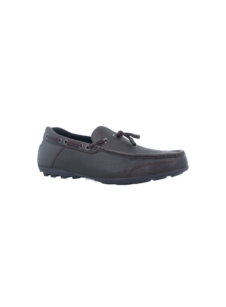 Bocorocco U. Falco Cal 307 Testa Di Moro Scuro - Sepatu Loafers Pria Kulit Formal Casual Daily - Halal & Nyaman