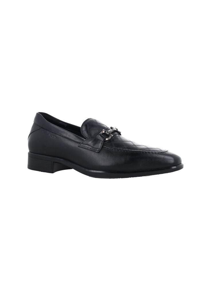 U. STEFANO 46 NERO - SEPATU PANTOFEL PRIA FORMAL - NYAMAN & HALAL