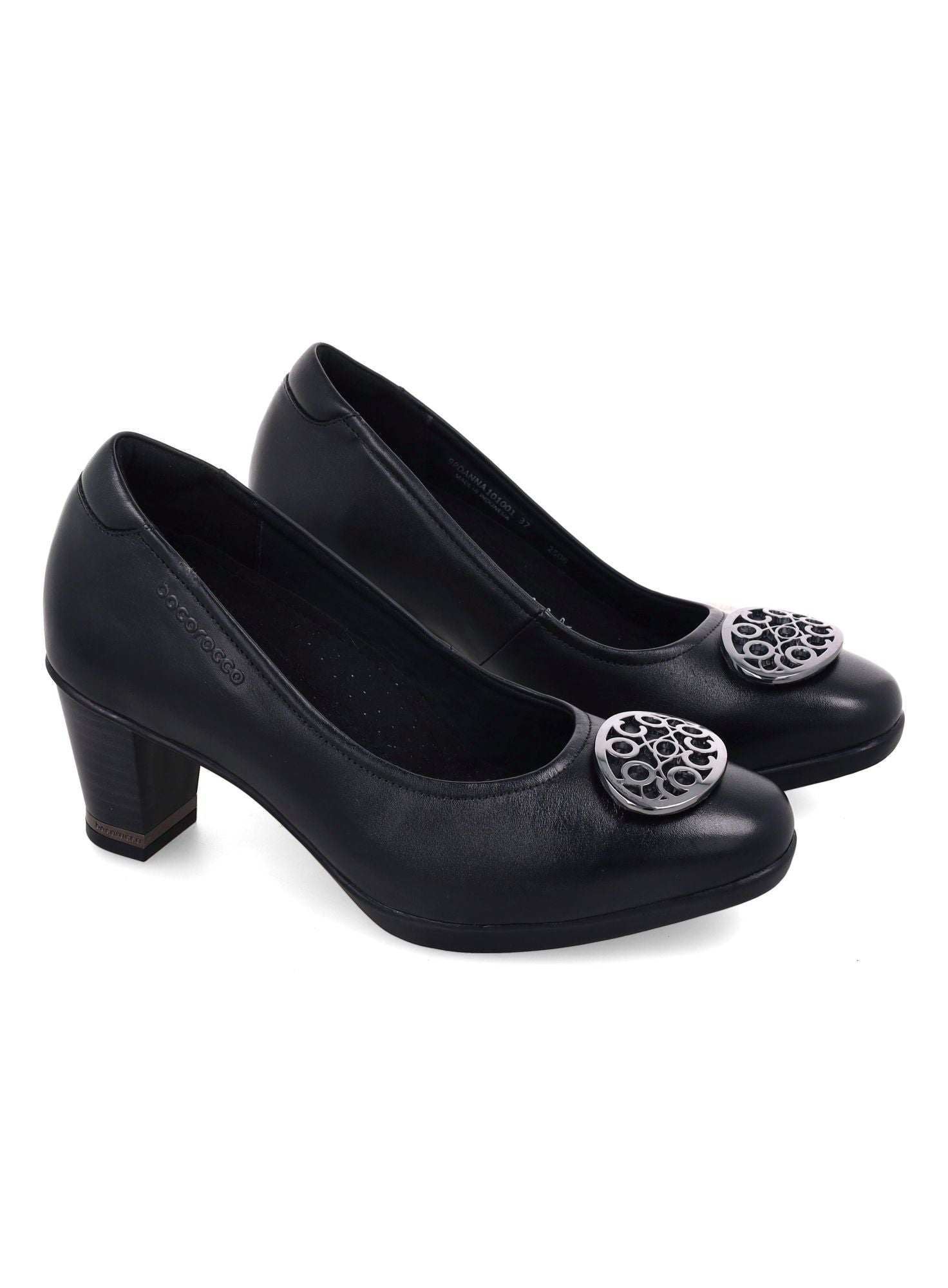 Bocorocco D. Anna 101 nero - Sepatu Heel Wanita