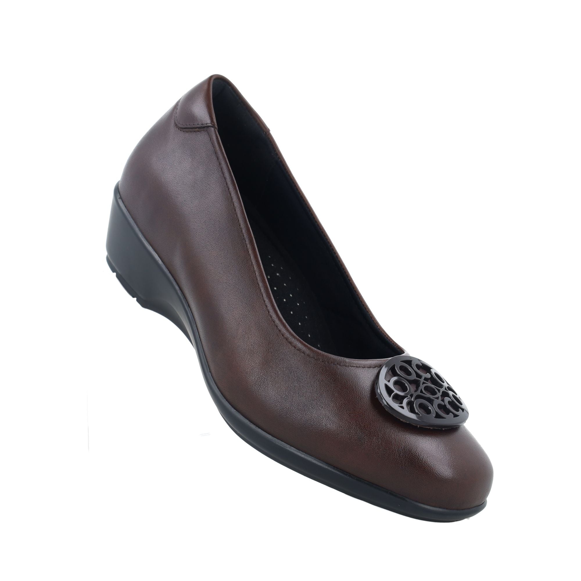 D. Arabela 08 Testa Di Moro - Sepatu Wedges Wanita