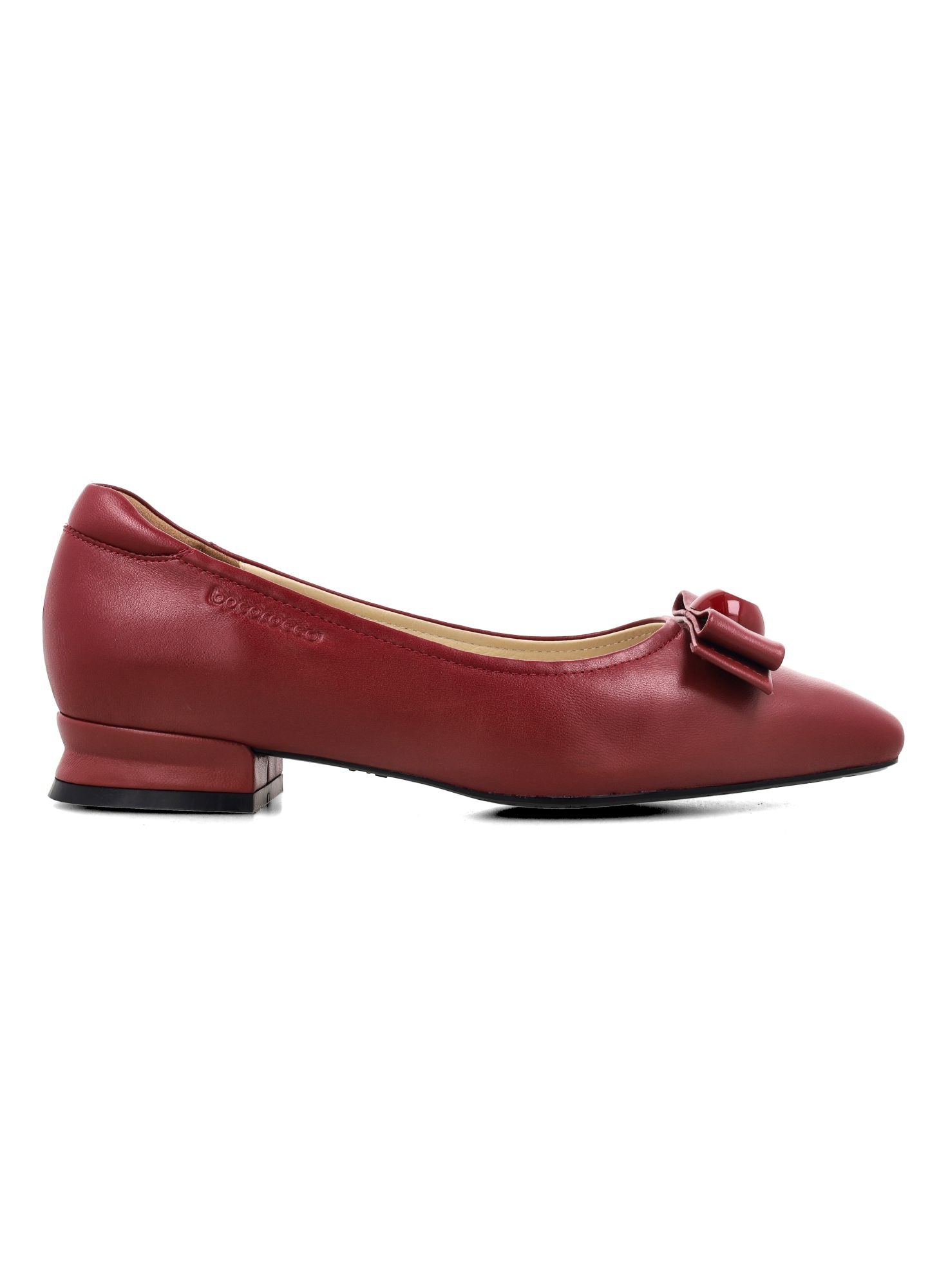 Bocorocco D. Emma 101A Rosso Scuro - Sepatu Wedges Wanita Formal Casual Daily - Halal & Nyaman