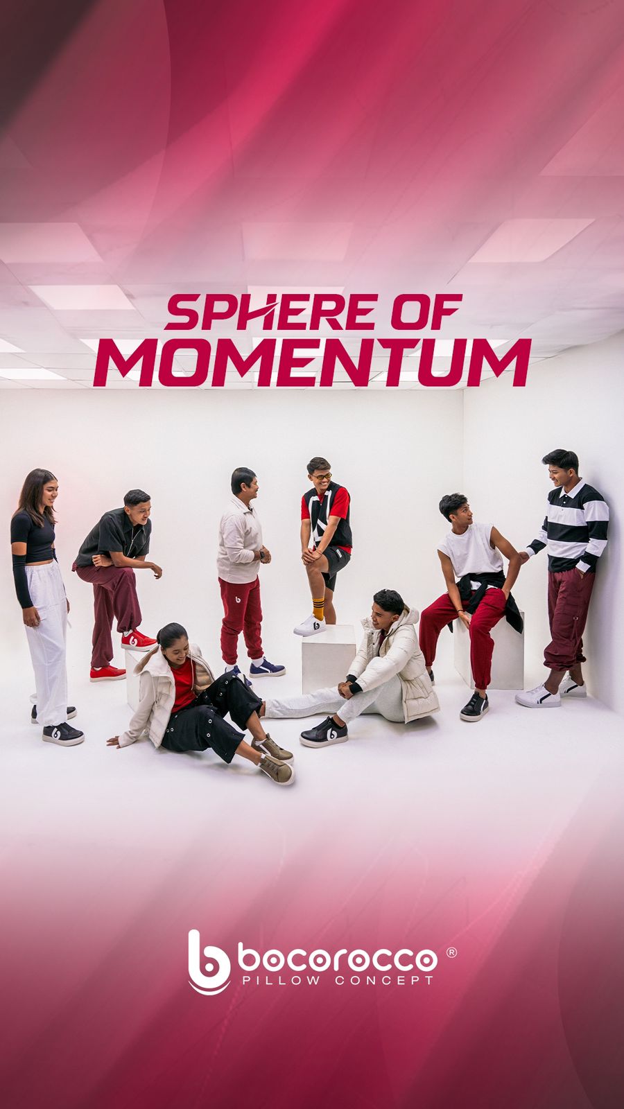 Bocorocco x TIMNAS Indonesia - Ux. Trend G01B Navy