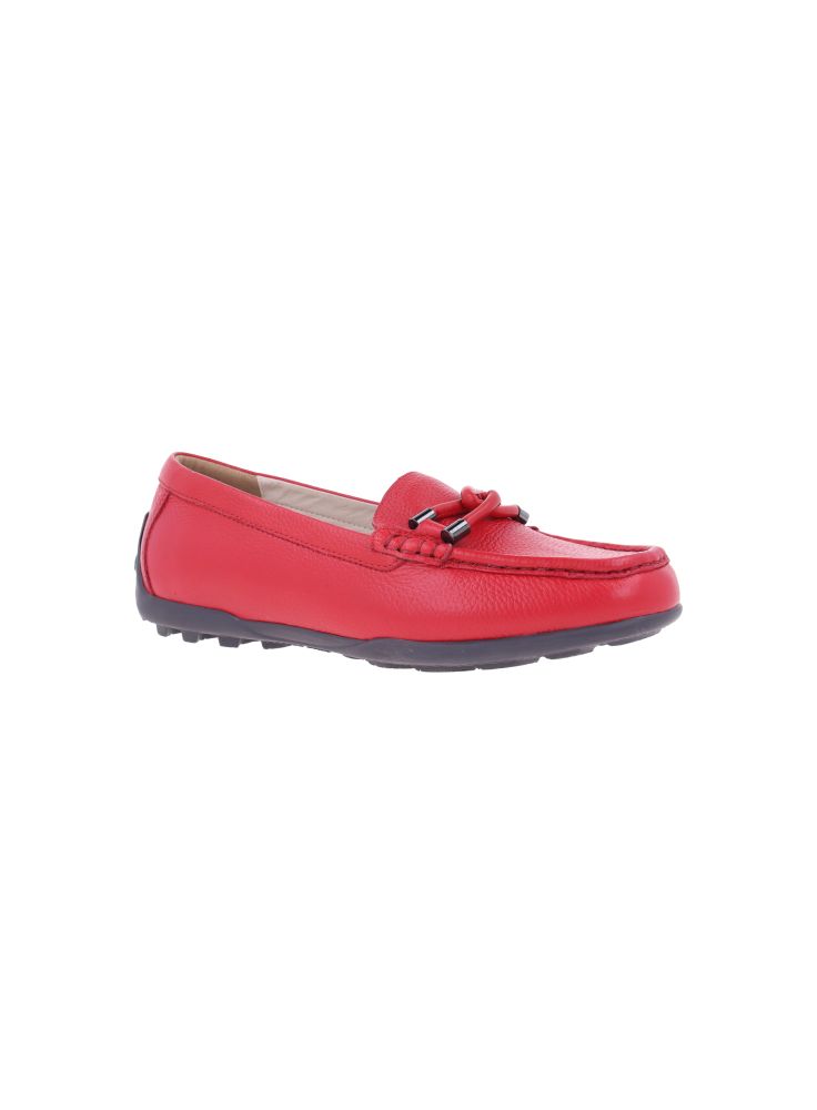 D. Falco 32 Rosso- Loafer Wanita Kulit