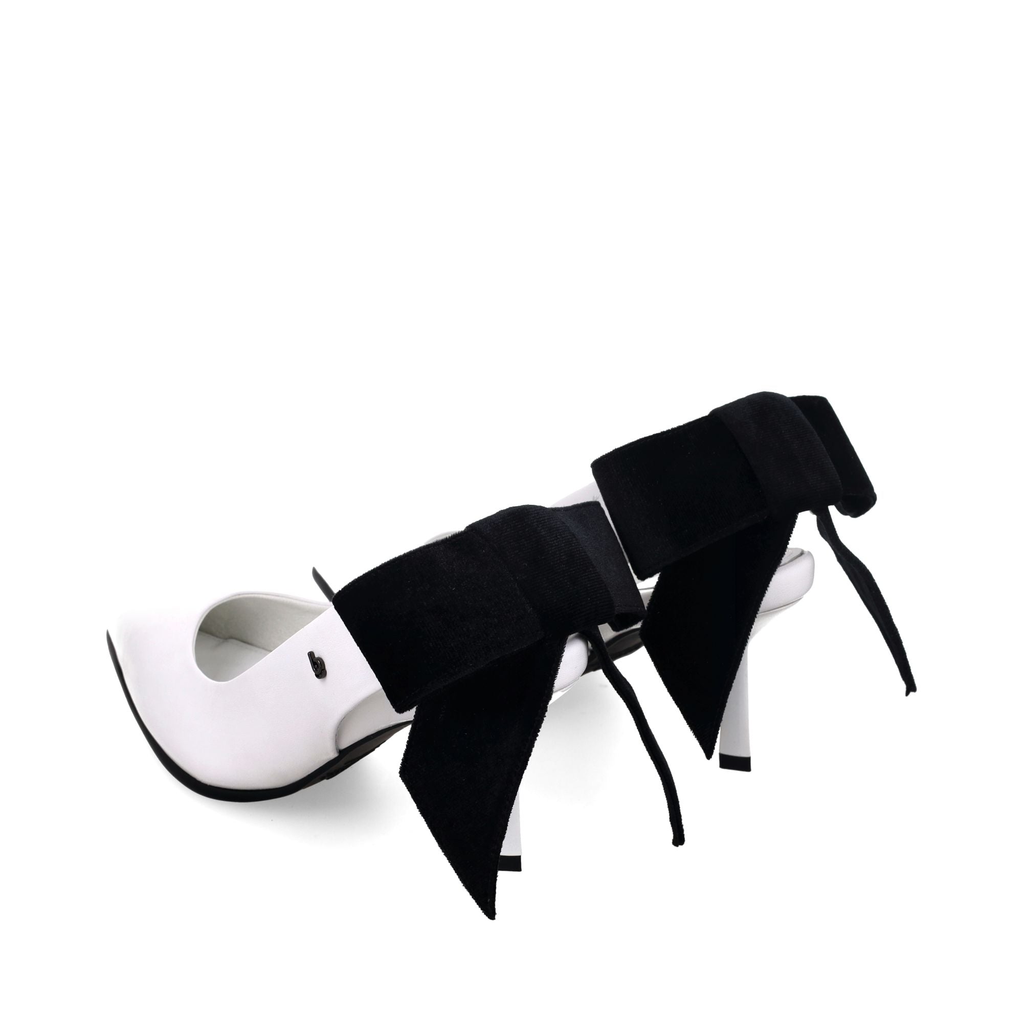 Bocorocco x Christin Wu D. Capri 01 - Sepatu Heels Pump Shoes 7cm Pita Beludru Kulit Kambing - Nyaman & Halal