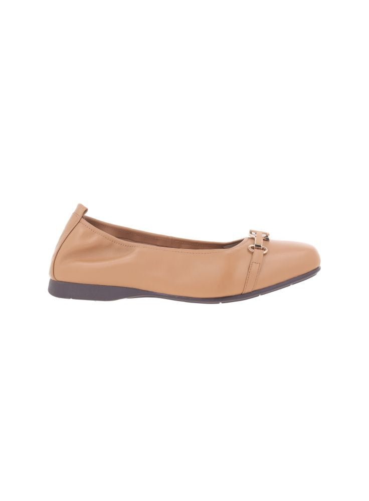 D. TUSCANY 20 COGNAC - SEPATU FLATSHOES WANITA FORMAL CASUAL - NYAMAN & HALAL "