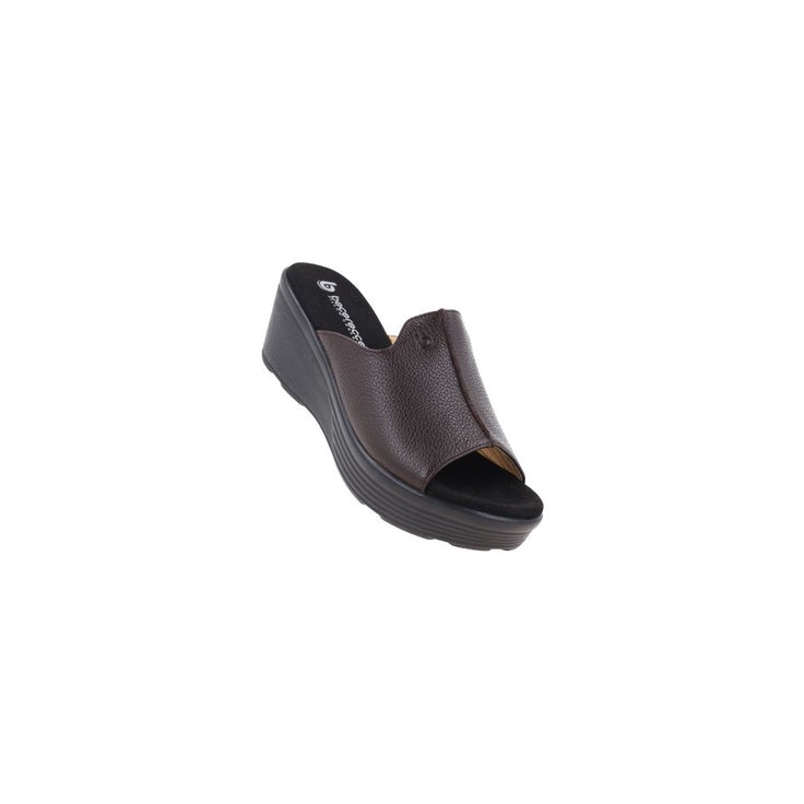 D. MARCELLA 02 TESTA DI MORO - SEPATU SANDAL WEDGES WANITA CASUAL - NYAMAN & HALAL
