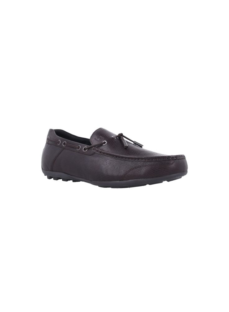 Bocorocco U. Falco Cal 307 Testa Di Moro - Sepatu Loafers Pria Kulit Formal Daily Casual - Halal & Nyaman