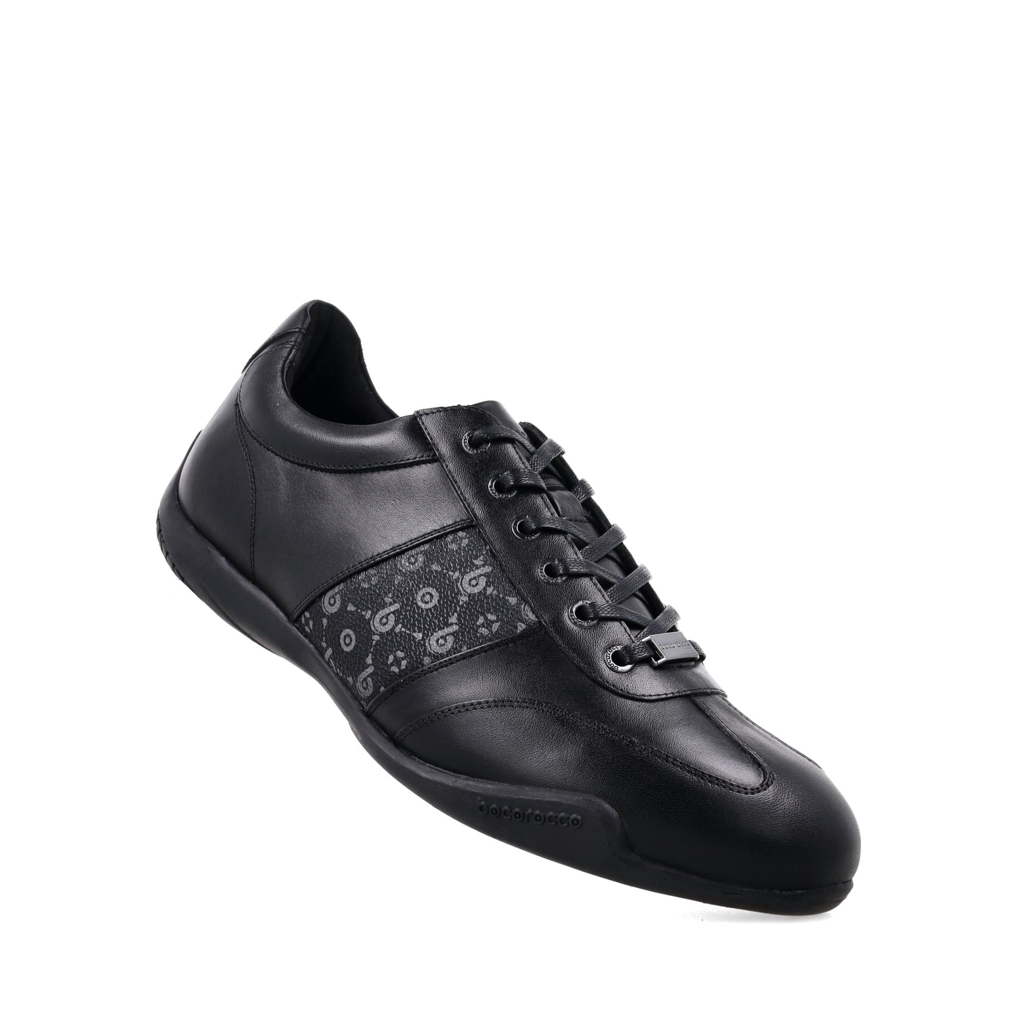 U. Vito 35B Nero Mono - Sepatu Sneakers Hitam Pria.