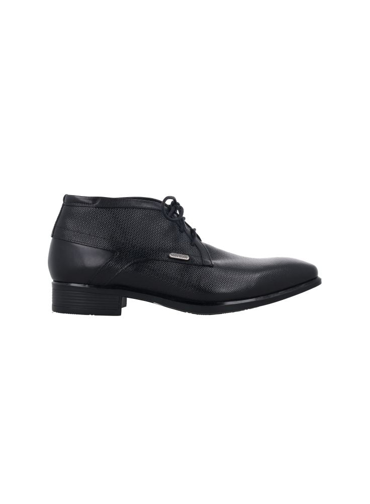 U. Stefano 50 Nero - Sepatu Formal Hitam.