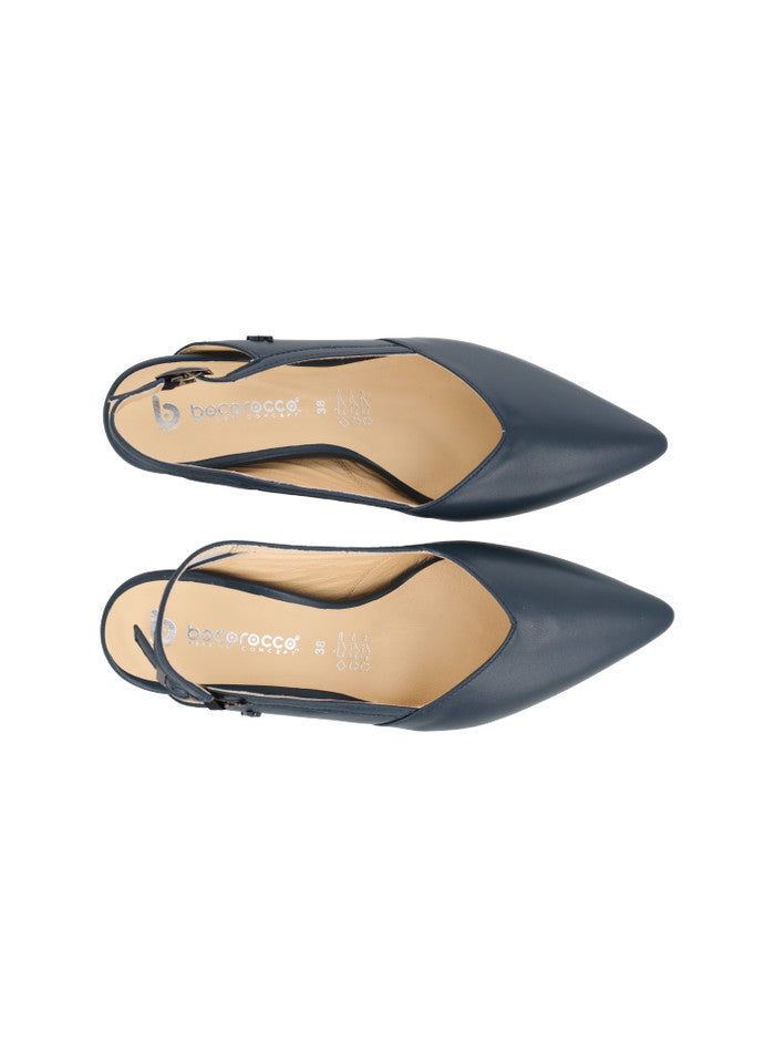 Bocorocco D. Chiara 16 Navy  Size 38- Sepatu Heels