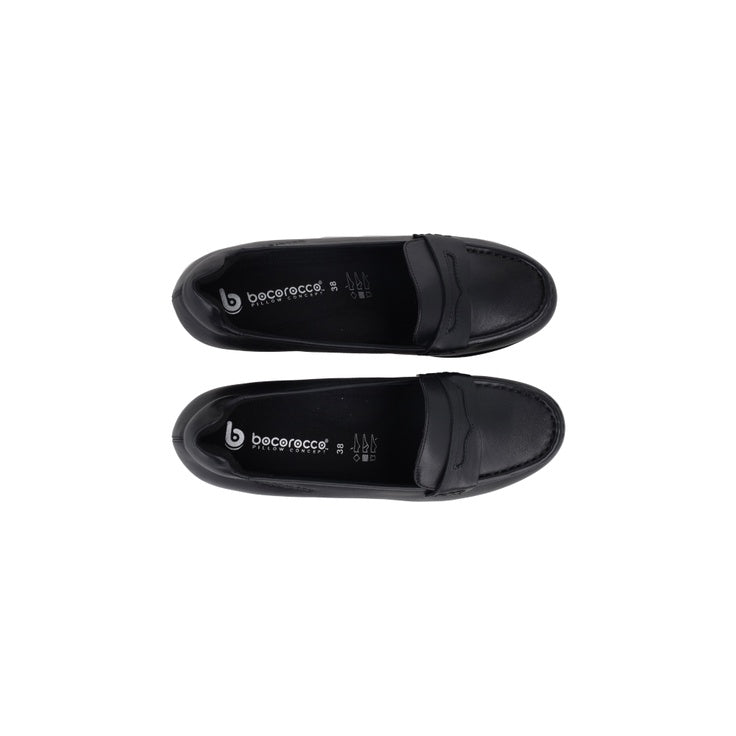 Bocorocco D.Bologna 25 Nero Size 38  - Sepatu Formal Wanita Wedges