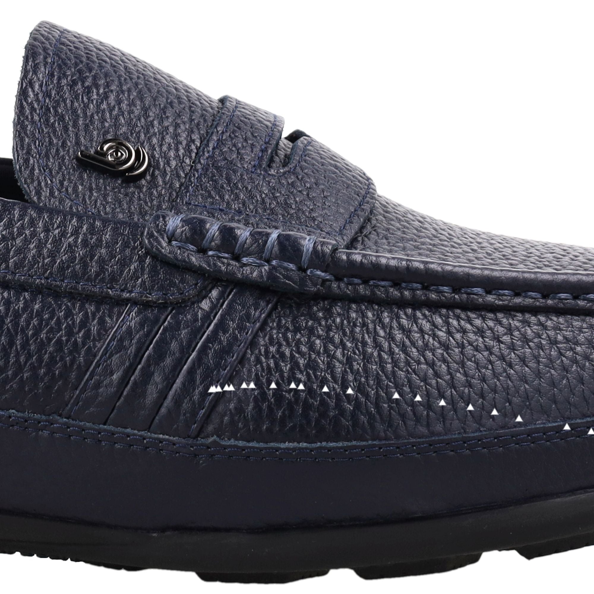 Bocorocco U. Falco Cal 05a Navy - Sepatu Loafers Pria Casual Formal Daily - Halal & Nyaman