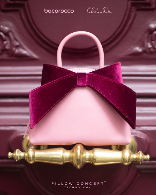 Bocorocco x Christin Wu - Shoulder Sling Bucket Bow Bag