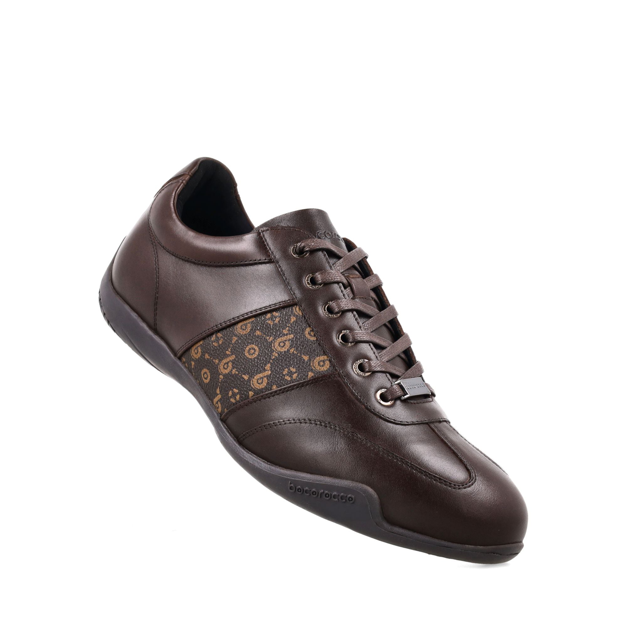 U. Vito 35B Testa Di Moro Mono - Sepatu Sneakers Hitam Pria.