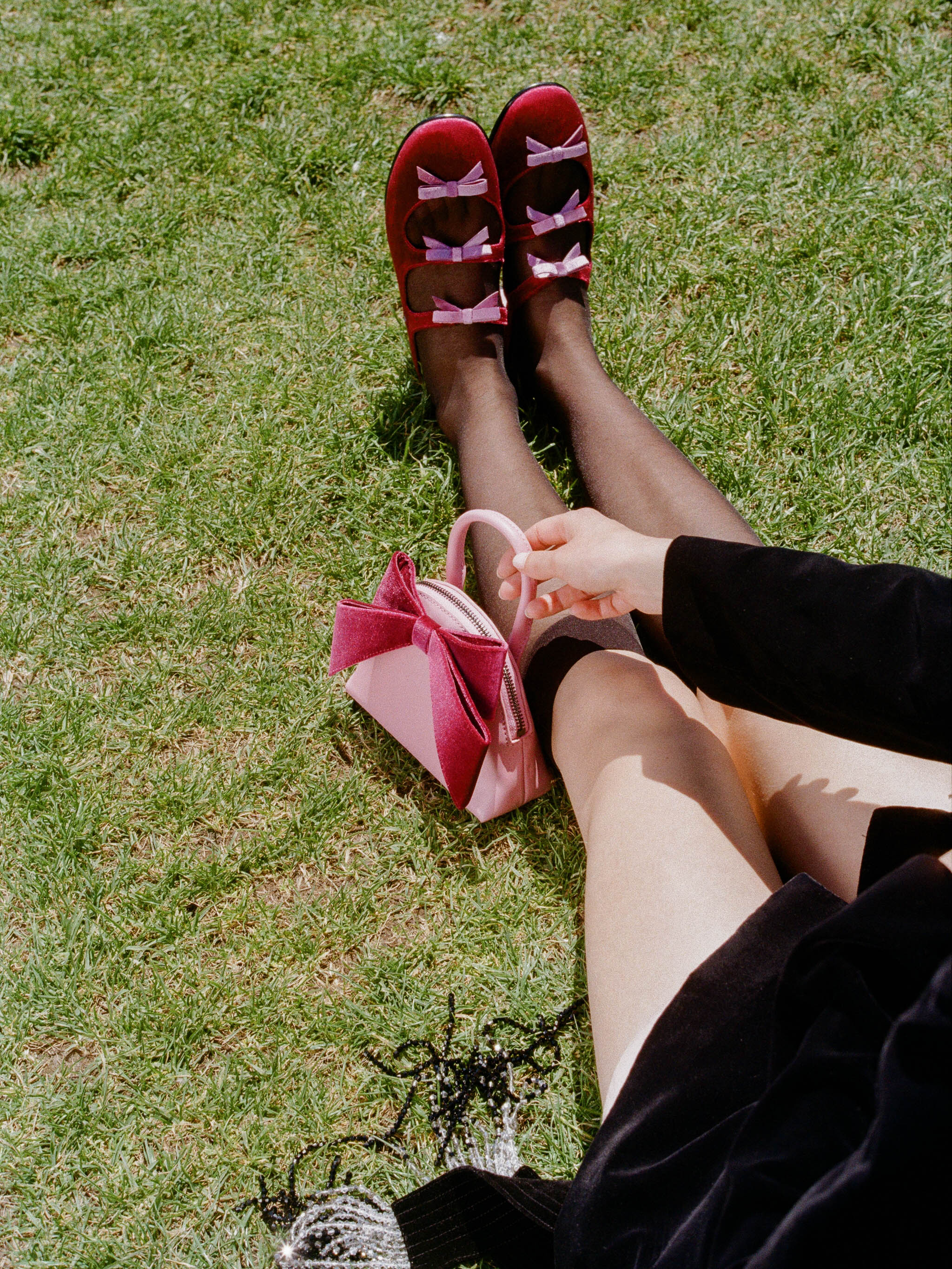 Bocorocco x Christin Wu D. Sofia 08 108 - Sepatu Velvet (108) Leather (08) Mules Round Toe Pita Wanita - Nyaman & Halal