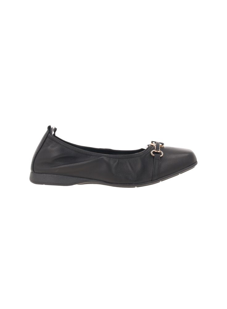Bocorocco D. Tuscany 20 Nero - Flatshoes Kulit Domba Asli