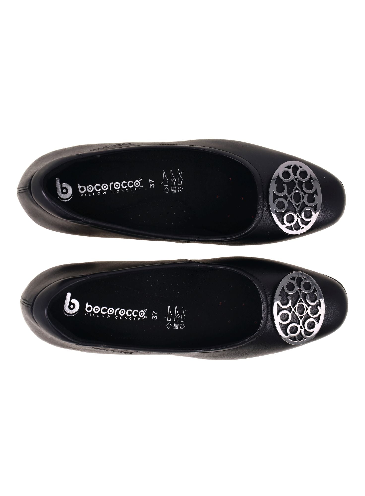 Bocorocco D. Anna 101 nero - Sepatu Heel Wanita