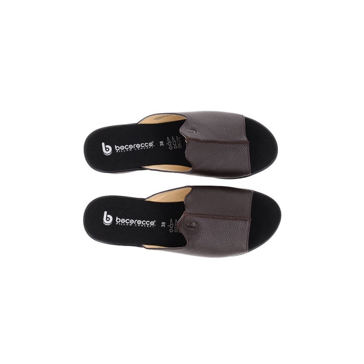 D. MARCELLA 02 TESTA DI MORO - SEPATU SANDAL WEDGES WANITA CASUAL - NYAMAN & HALAL