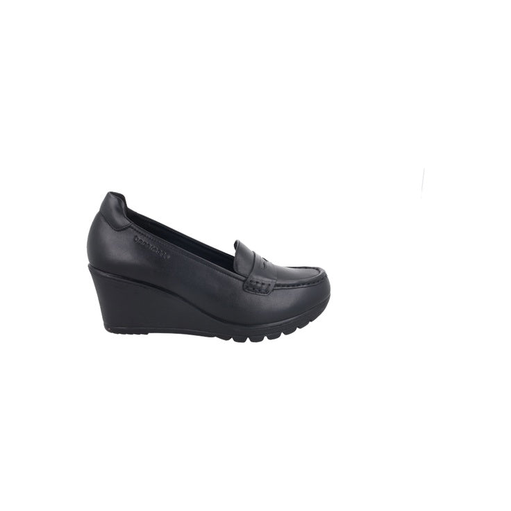 Bocorocco D.Bologna 25 Nero Size 38  - Sepatu Formal Wanita Wedges