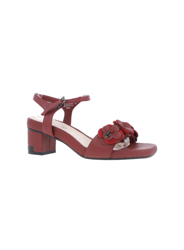 D. MELISA 19 MARRONE - SEPATU HEELS OPEN TOE WANITA CASUAL - NYAMAN & HALAL