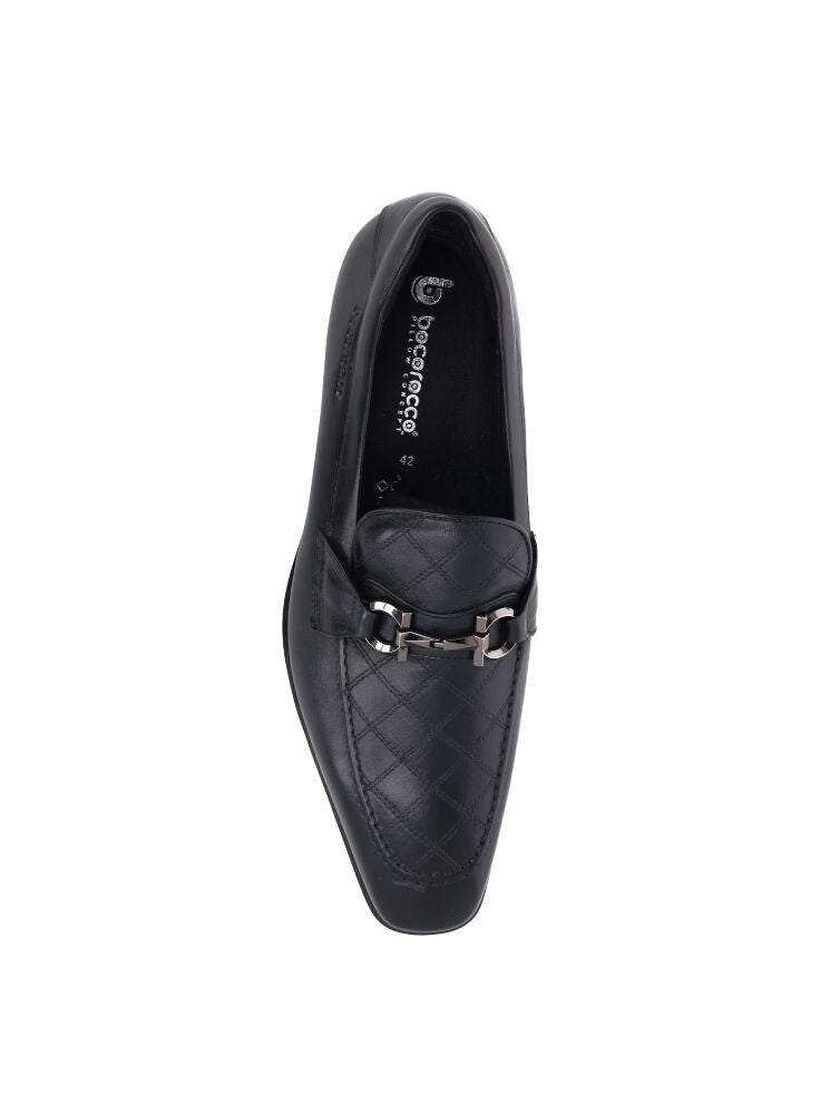 U. STEFANO 46 NERO - SEPATU PANTOFEL PRIA FORMAL - NYAMAN & HALAL