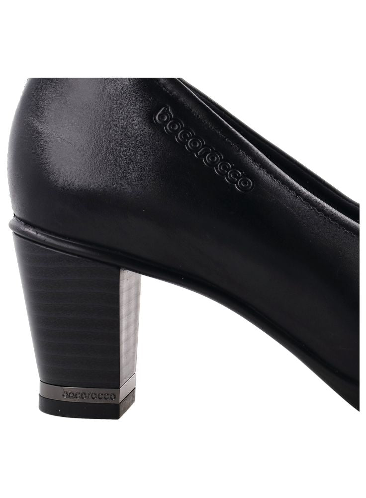 D. Anna 01 nero - Sepatu Heel Wanita