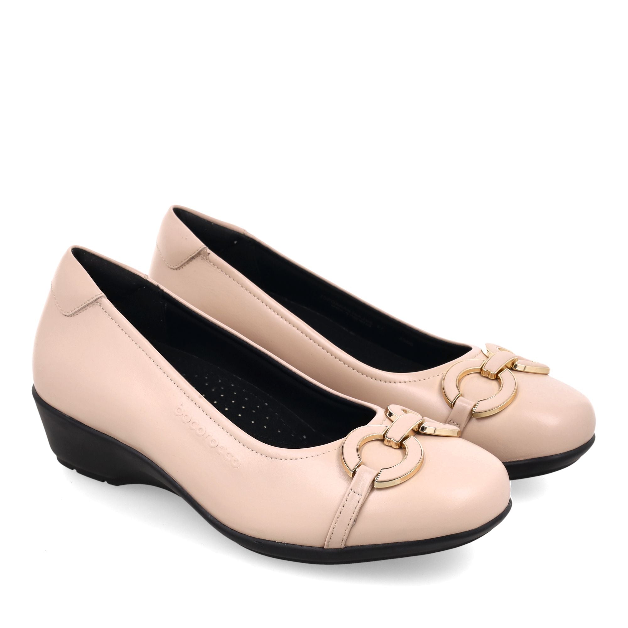 D. Arabela 36a Nude - Wedges Wanita